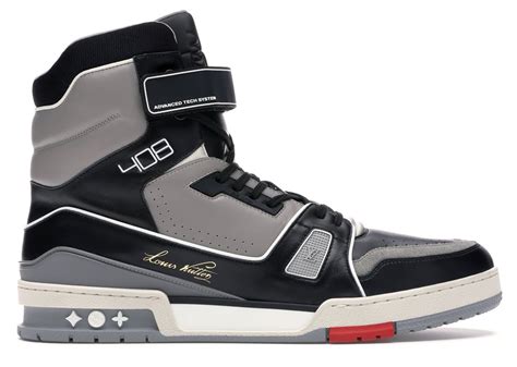 louis vuitton lv trainer sneaker boot high|louis vuitton vnr trainers.